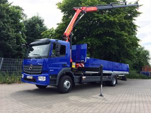 Pritsche mit Palfinger Ladekran