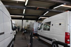 Fertigung Gefangenentransporter