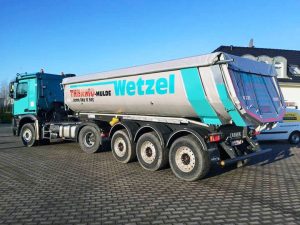 Halbschalenmulde mit Thermoisolierung