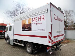 Kofferaufbau mit individueller Kundenausstattung