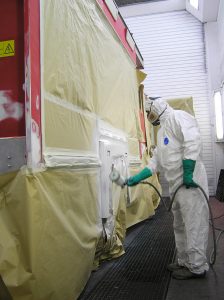 Lackierung von Einsatzfahrzeugen