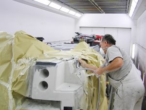 Lackierung von Einsatzfahrzeugen Feuerwehr