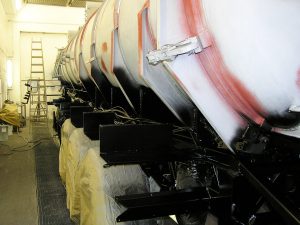 Lackierung Silofahrzeug