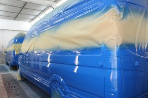 Lackierung Einsatzfahrzeug