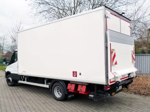 Ladebordwand am Kühlfahrzeug