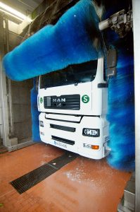 Truckwäsche