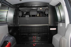 Notausstiegsklappe geöffnet