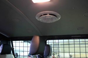 Lüftung im Fahrgastraum