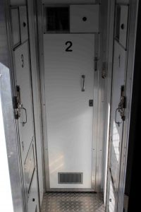 Zugangsbereich zu den Zellen