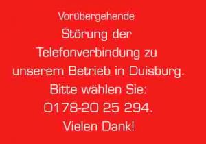 Störung Telefon BN-DU