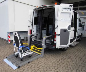 Ladevorrichtung für Krankenstuhl